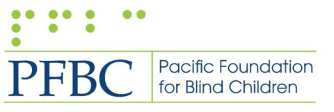 PFBC - Pacific Foundation for Blind Children